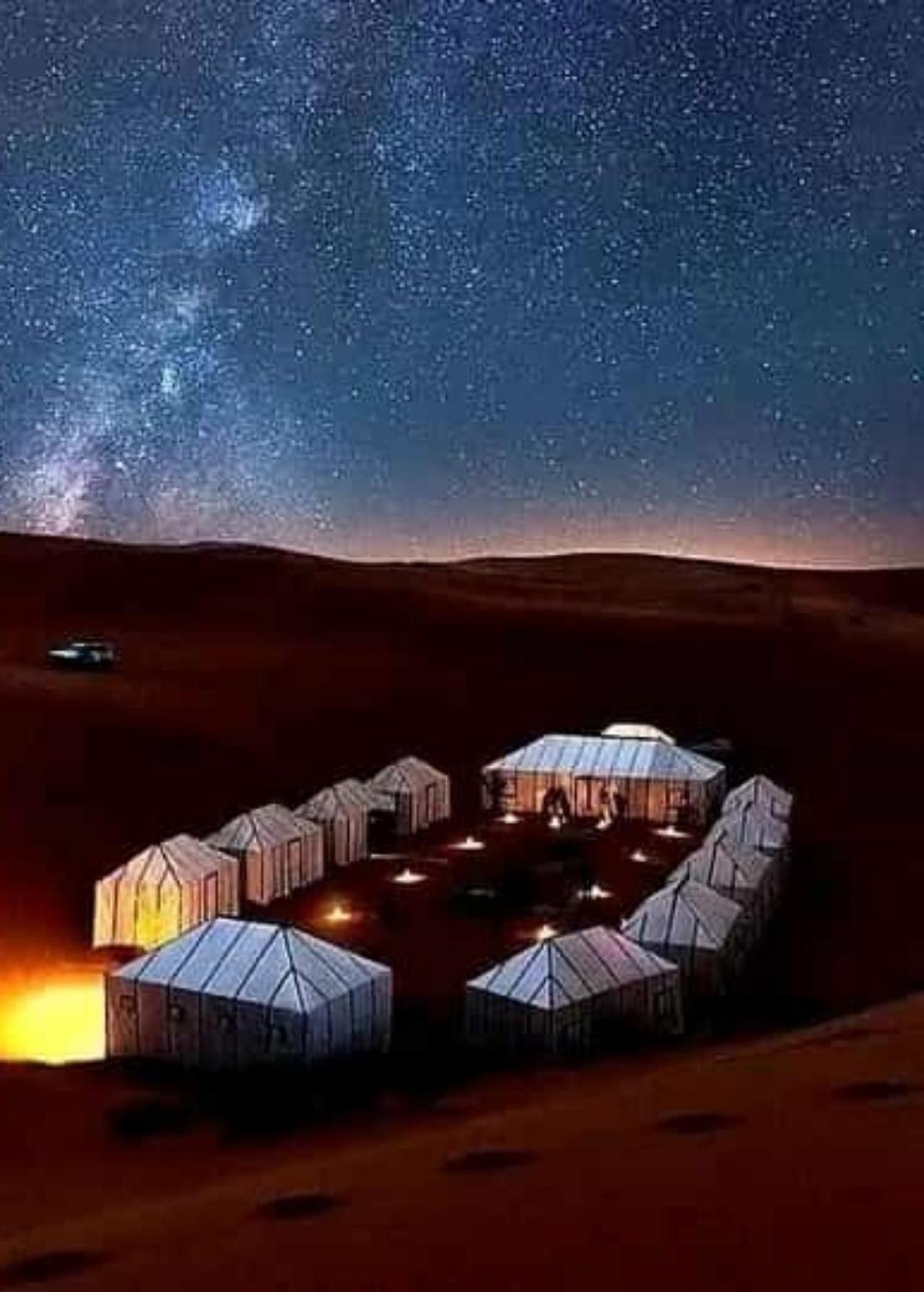 Desert Camp Camel & Sandboarding Merzouga Extérieur photo